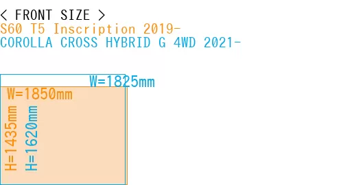 #S60 T5 Inscription 2019- + COROLLA CROSS HYBRID G 4WD 2021-